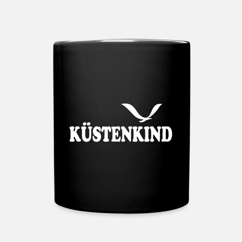 KÜSTENKIND - Tasse einfarbig - Schwarz
