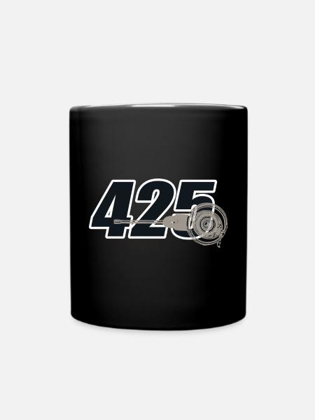 425 German Motorcycle AWO DDR - Full Colour Mug - black