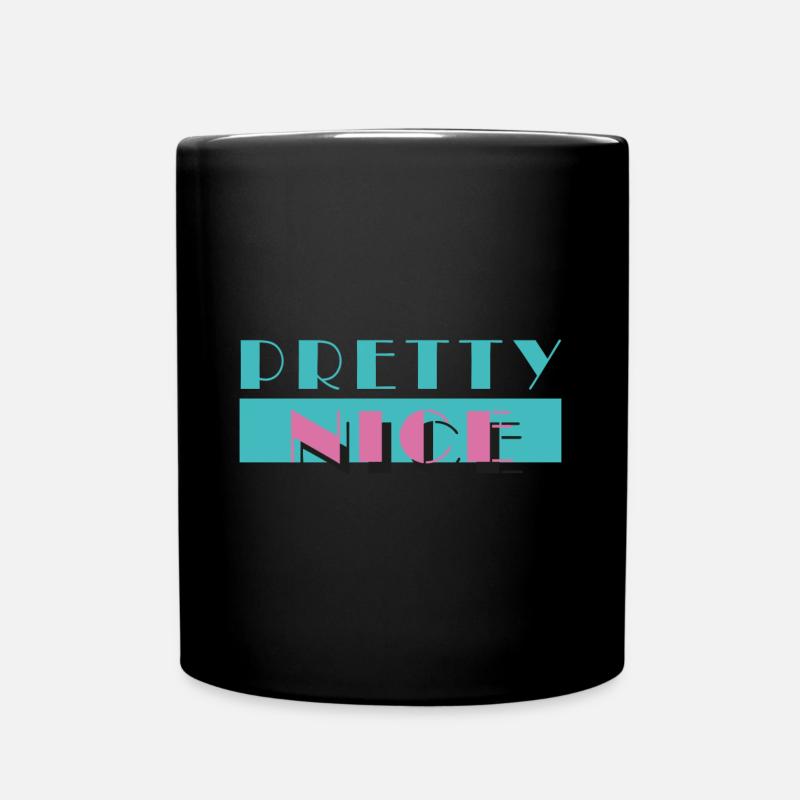 pretty nice - miami vice (sw) - Full Colour Mug - black