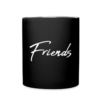 copains - Mug uni - noir - Devant