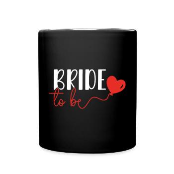 Mariage à b - Mug uni - noir - Devant