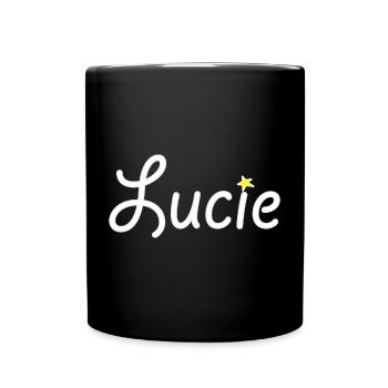 Lucie - Tasse einfarbig - Schwarz - Vorne