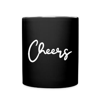 Vive le toast - Mug uni - noir - Devant