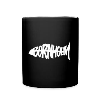Bornholm Fish - Full Colour Mug - black - Front
