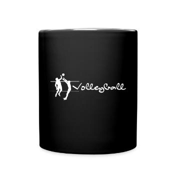 Volleyball - Full Colour Mug - black - Front