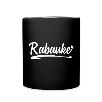 Rabauke - Tasse einfarbig - Schwarz - Vorne