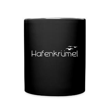 Hafenkrümel - Tasse einfarbig - Schwarz - Vorne