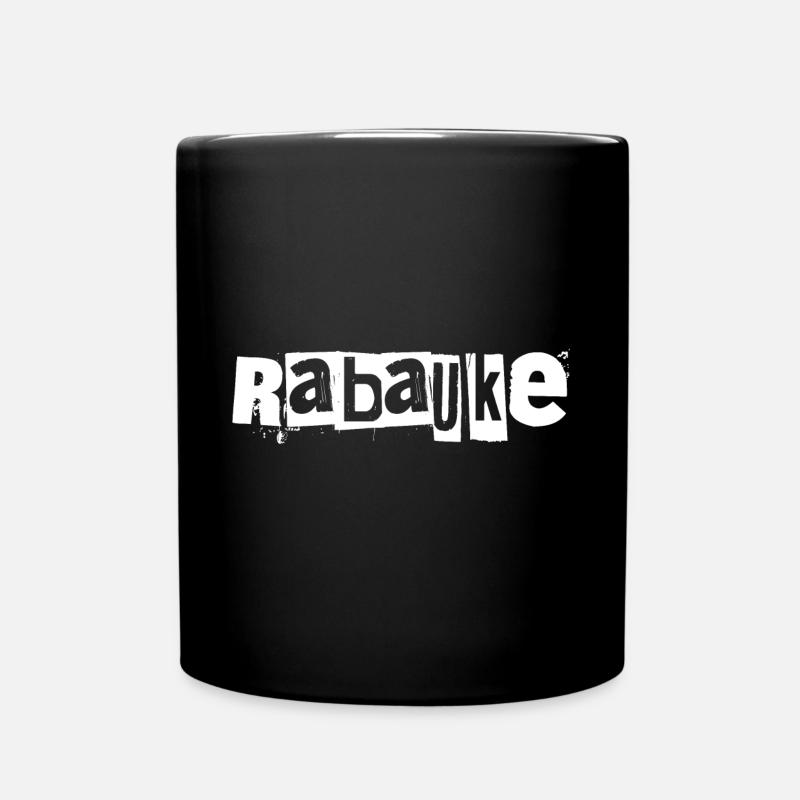 Rabauke - Tasse einfarbig - Schwarz