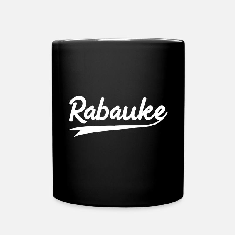 Rabauke - Tasse einfarbig - Schwarz