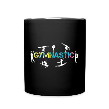Gymnastique Gymnastes - Mug uni - noir - Devant