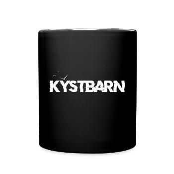 Kystbarn - Tasse einfarbig - Schwarz - Vorne
