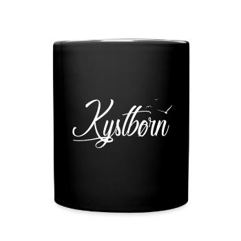 Kystbørn - Coastal child - Full Colour Mug - black - Front