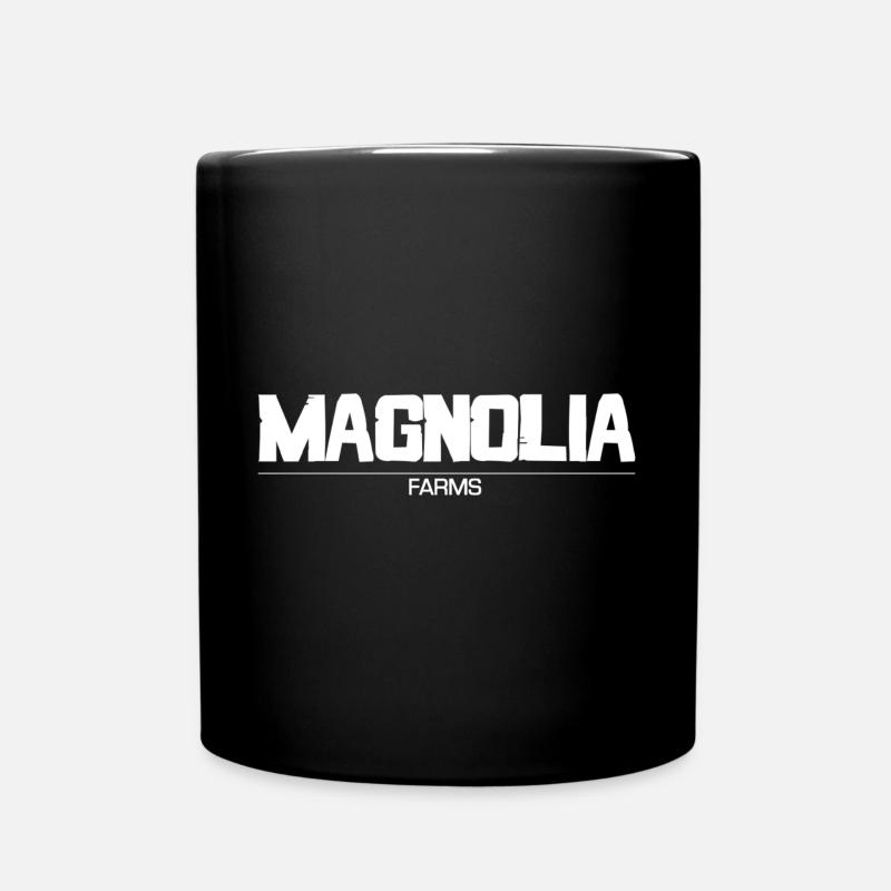 Magnolia Farms - Tasse einfarbig - Schwarz