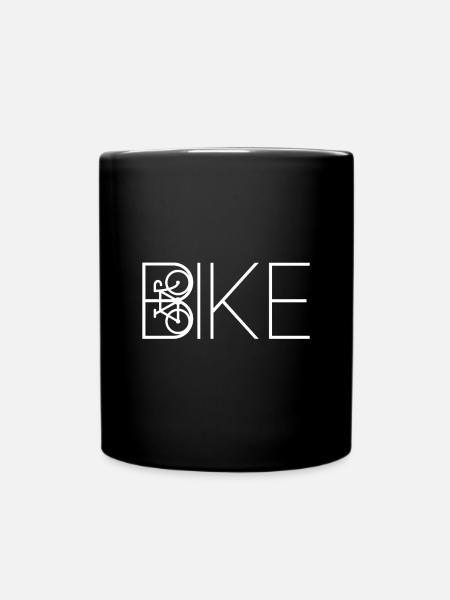 Bike - Tasse einfarbig - Schwarz