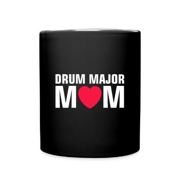 Drum Major Mom - Fanfare - Mug uni - noir - Devant