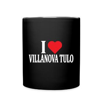 t-shirt Io amo Villanova Tulo t-shirt Sardaigne - Mug uni - noir - Devant