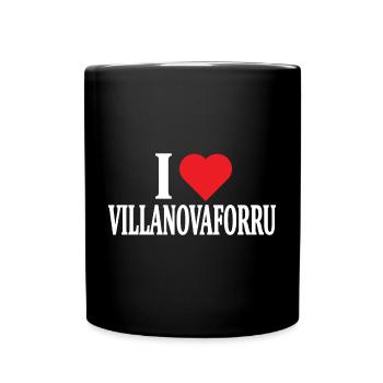 t-shirt J’adore Villanovaforru t-shirt Sardaigne - Mug uni - noir - Devant