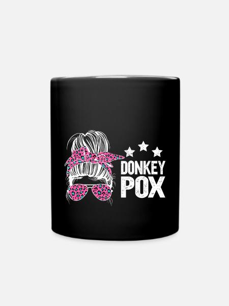 Donkey Pox - Tasse einfarbig - Schwarz