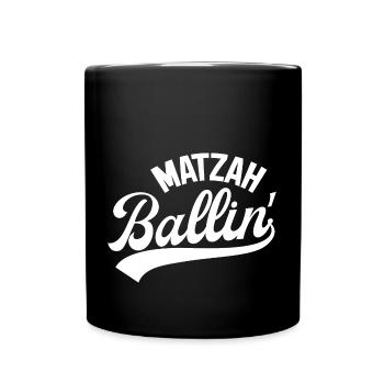 Matzah Ballin - Mug uni - noir - Devant