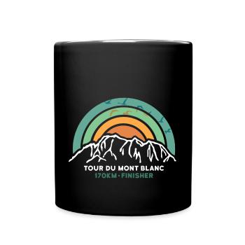 Tour du Mont Blanc Finisher TMB Finisher Souvenir - Mug uni - noir - Devant