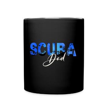 SCUBA Dad - Full Colour Mug - black - Front