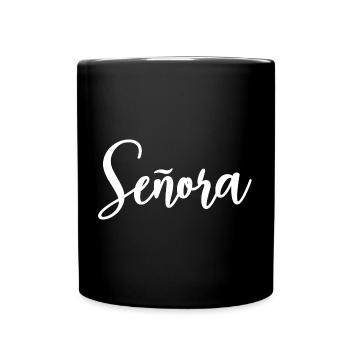 Señora Engagement Bride To Be Wedding Party - Full Colour Mug - black - Front