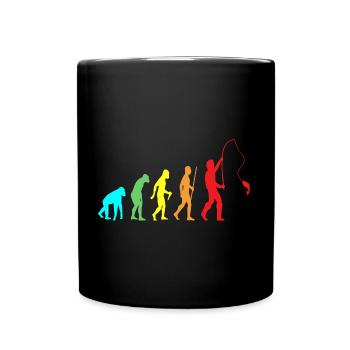 Angler Evolution - Full Colour Mug - black - Front