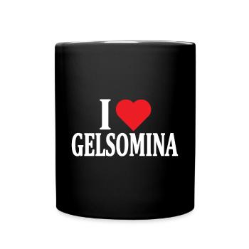 t-shirt J’adore l’idée cadeau Gelsomina - Mug uni - noir - Devant