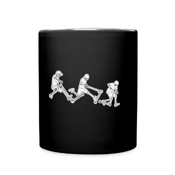 Scooter Tretroller - Tasse einfarbig - Schwarz - Vorne