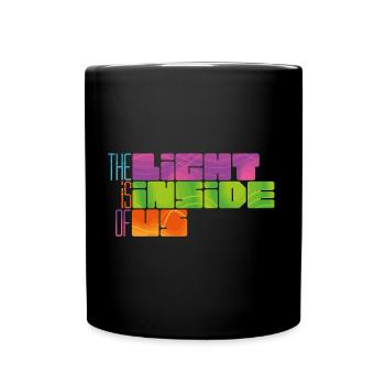 the lights is inside of us - Mug uni - noir - Devant
