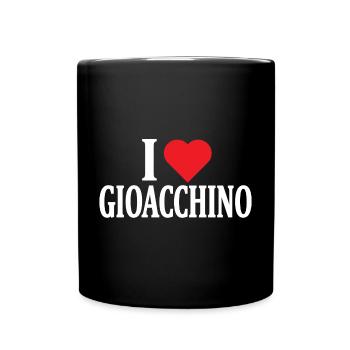 t-shirt J’adore Gioacchino idée cadeau t-shirt - Mug uni - noir - Devant