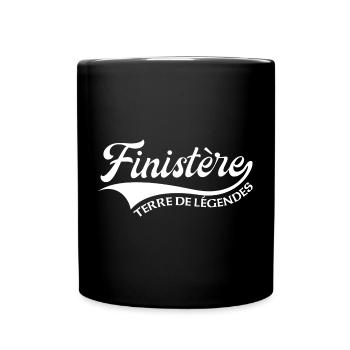 Finistère Terre de légendes - Mug uni - noir - Devant