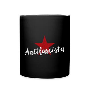 Antifasciste - Mug uni - noir - Devant