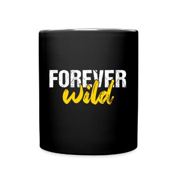 Toujours sauvage - Mug uni - noir - Devant