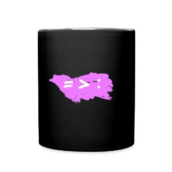 Commonality greater division - Full Colour Mug - black - Front