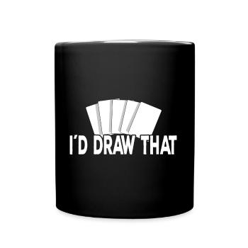 Trading Card Game - Full Colour Mug - black - Front