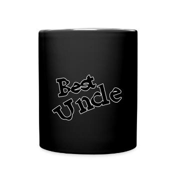 Best uncle - Tasse einfarbig - Schwarz - Vorne