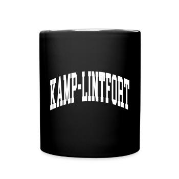 Kamp-Lintfort - Tasse einfarbig - Schwarz - Vorne