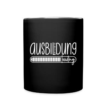 Ausbildung 2026 loading - Azubi - Auszubildender - Tasse einfarbig - Schwarz - Vorne