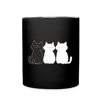 3 little kittens - Full Colour Mug - black - Front