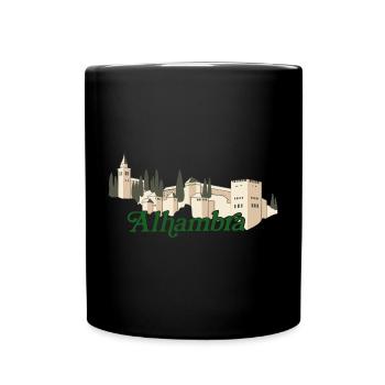 Alhambra - Full Colour Mug - black - Front