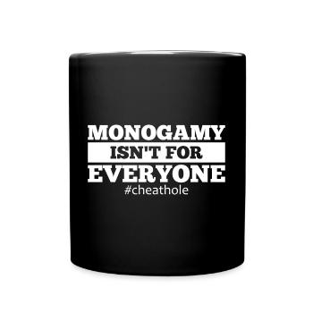 Cheater Relationship Revenge Cheating Disloyal - Tasse einfarbig - Schwarz - Vorne