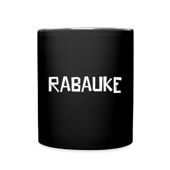 Rabauke - Tasse einfarbig - Schwarz - Vorne