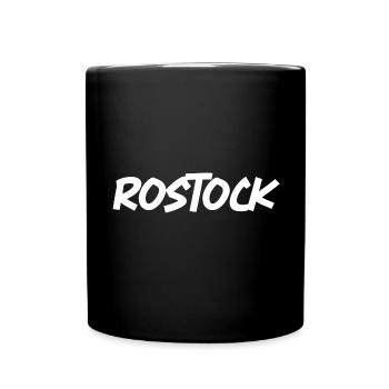 Rostock - Tasse einfarbig - Schwarz - Vorne