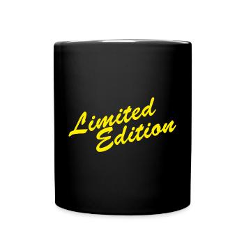 Limited Edition - Tasse einfarbig - Schwarz - Vorne