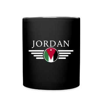 J’aime Jordan, T-shirt Style Design - Mug uni - noir - Devant