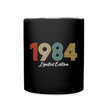 Original Anniversary 1984 Legendary Vintage - Full Colour Mug - black - Front