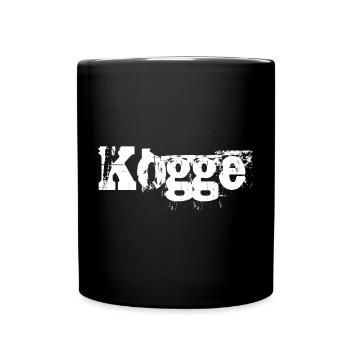 Kogge - Tasse einfarbig - Schwarz - Vorne