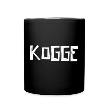 Kogge - Tasse einfarbig - Schwarz - Vorne