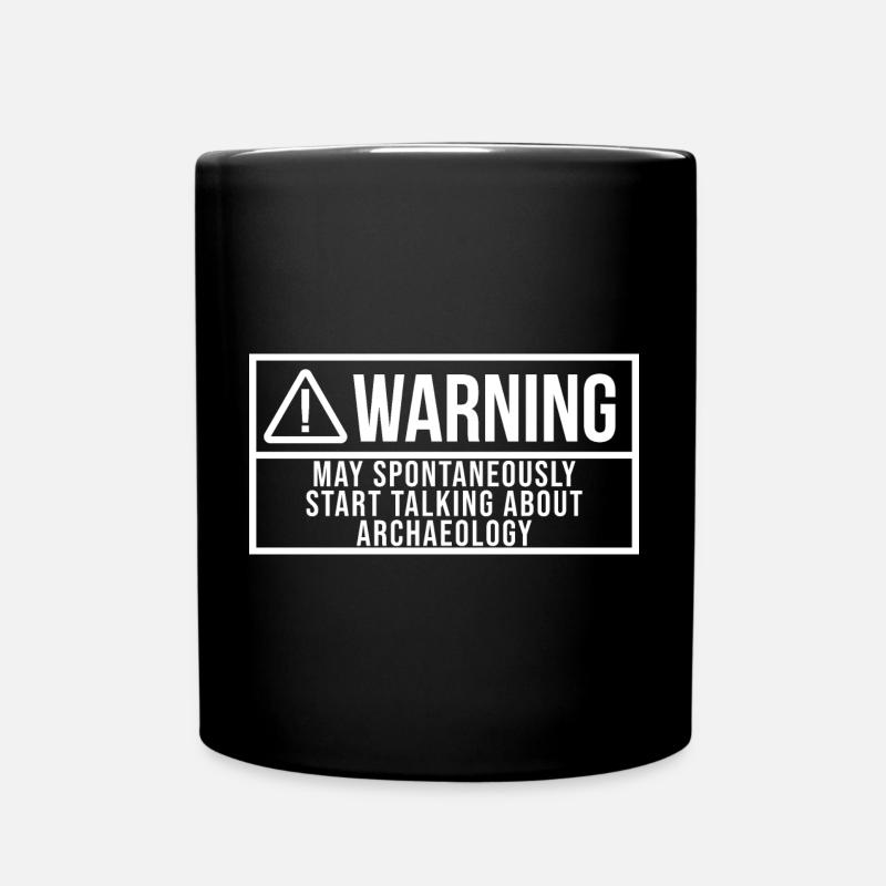 Archaeology - Full Colour Mug - black